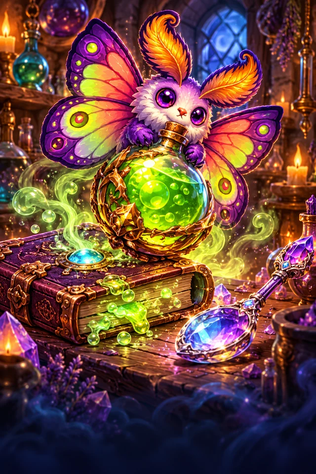 Alchemy Workshop · Glass — bright-worlds