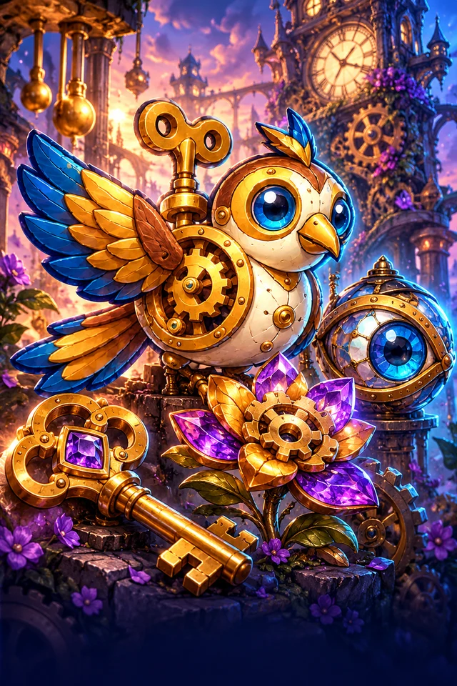 Clockwork Wing · Iris — automata