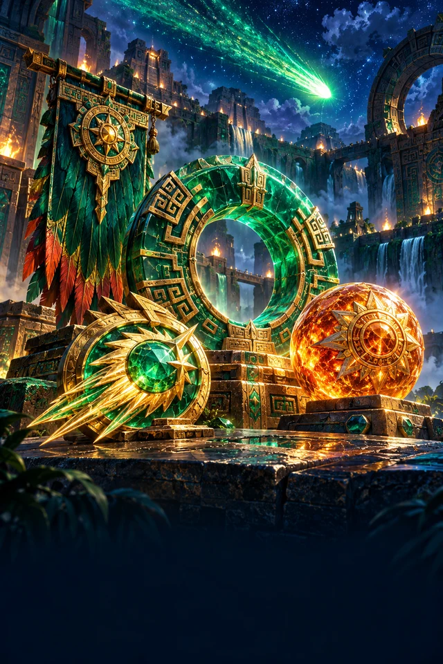 Emerald Meteor Court · Ember — nocturnes