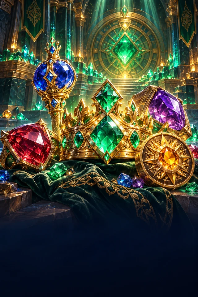 Emerald Vault · Ember — regalia