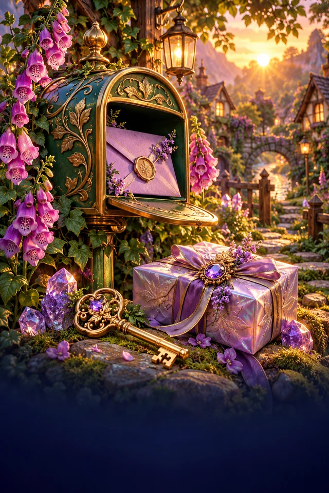 Foxglove Village · Glass — bright-worlds