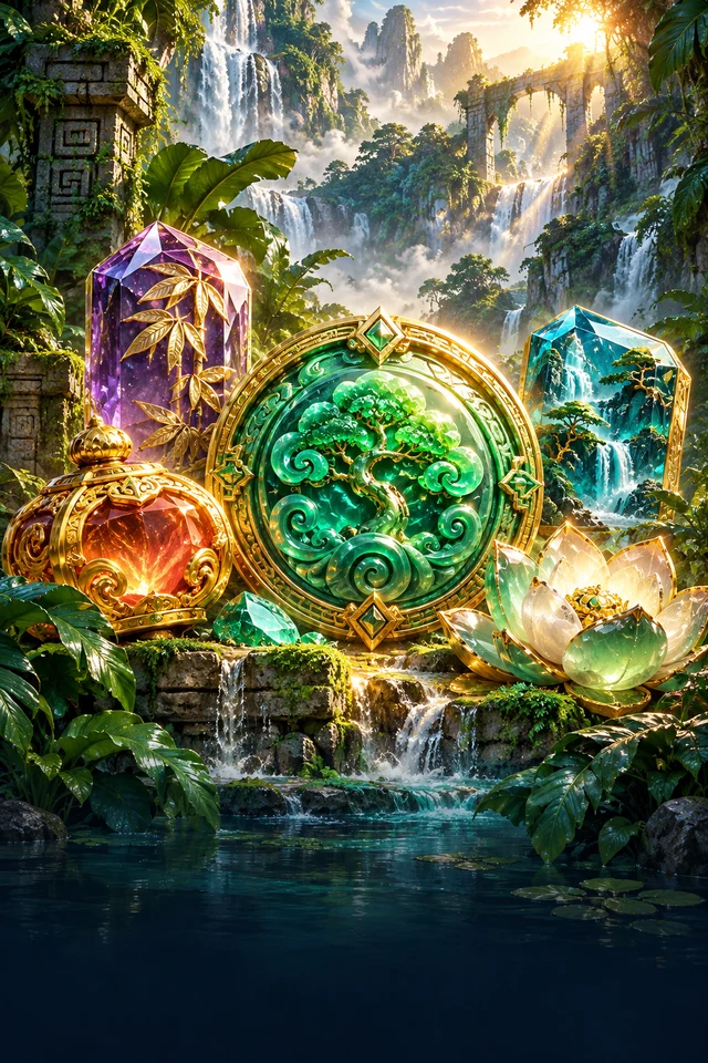 Jade Rainforest · Lustre — pastorals