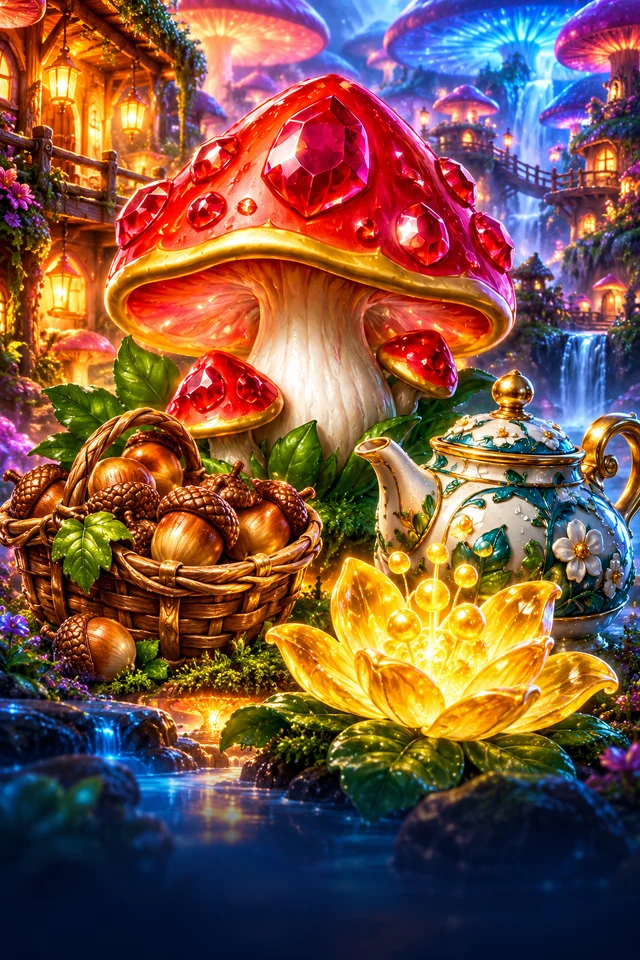 Mushroom Kingdom · Glass — bright-worlds