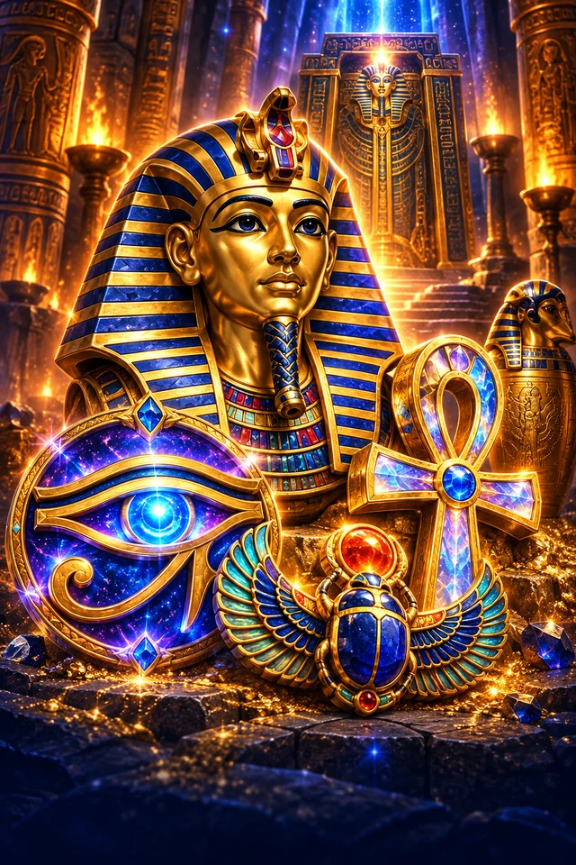 Pharaoh’s Astral Vault · Opal — astral-egypt