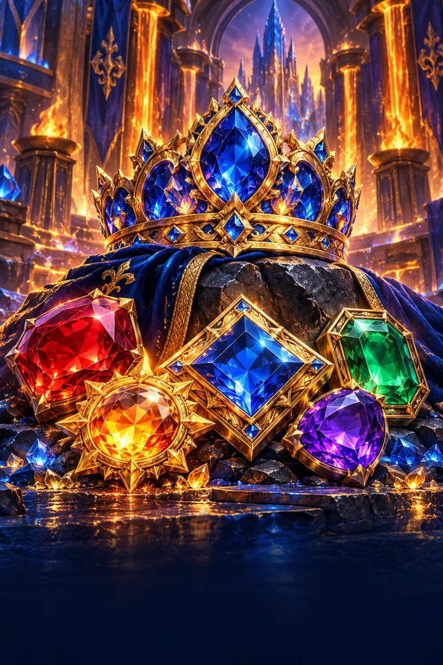 Sapphire Rush · Ember — regalia