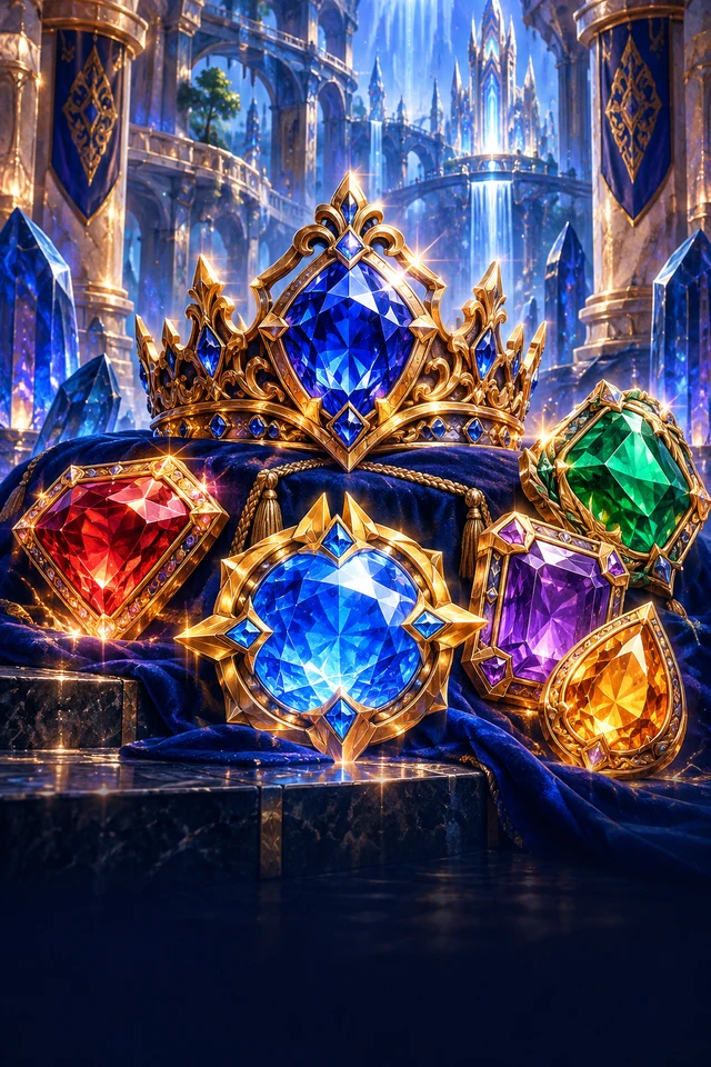 Sapphire Rush · Lustre — regalia