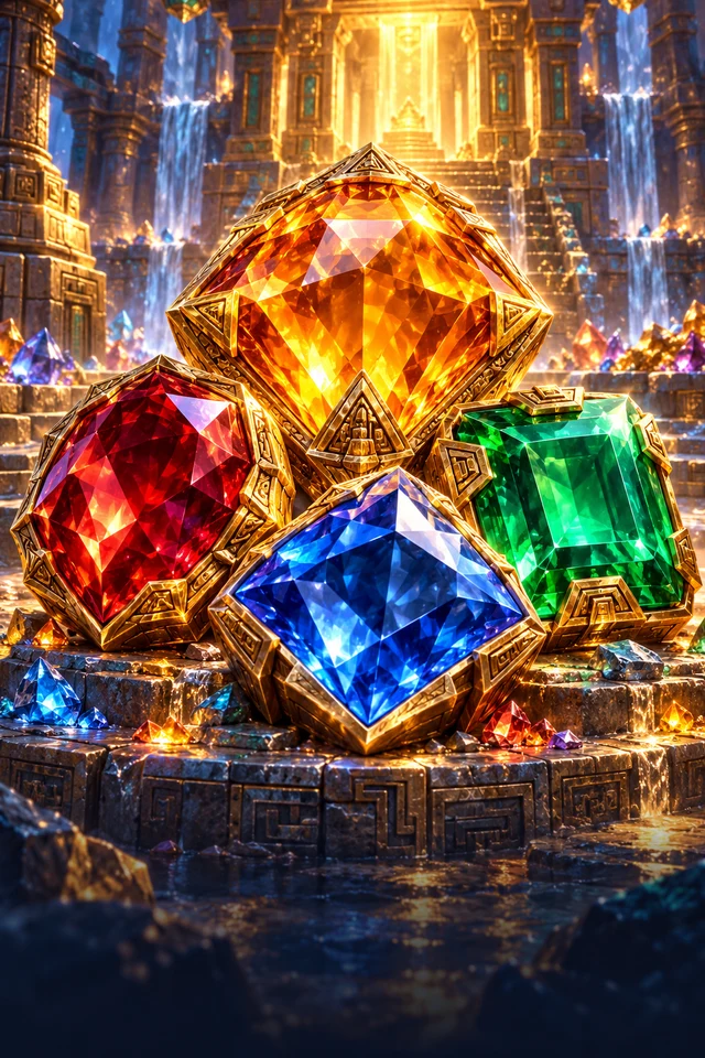 Topaz Temple · Glass — bright-worlds